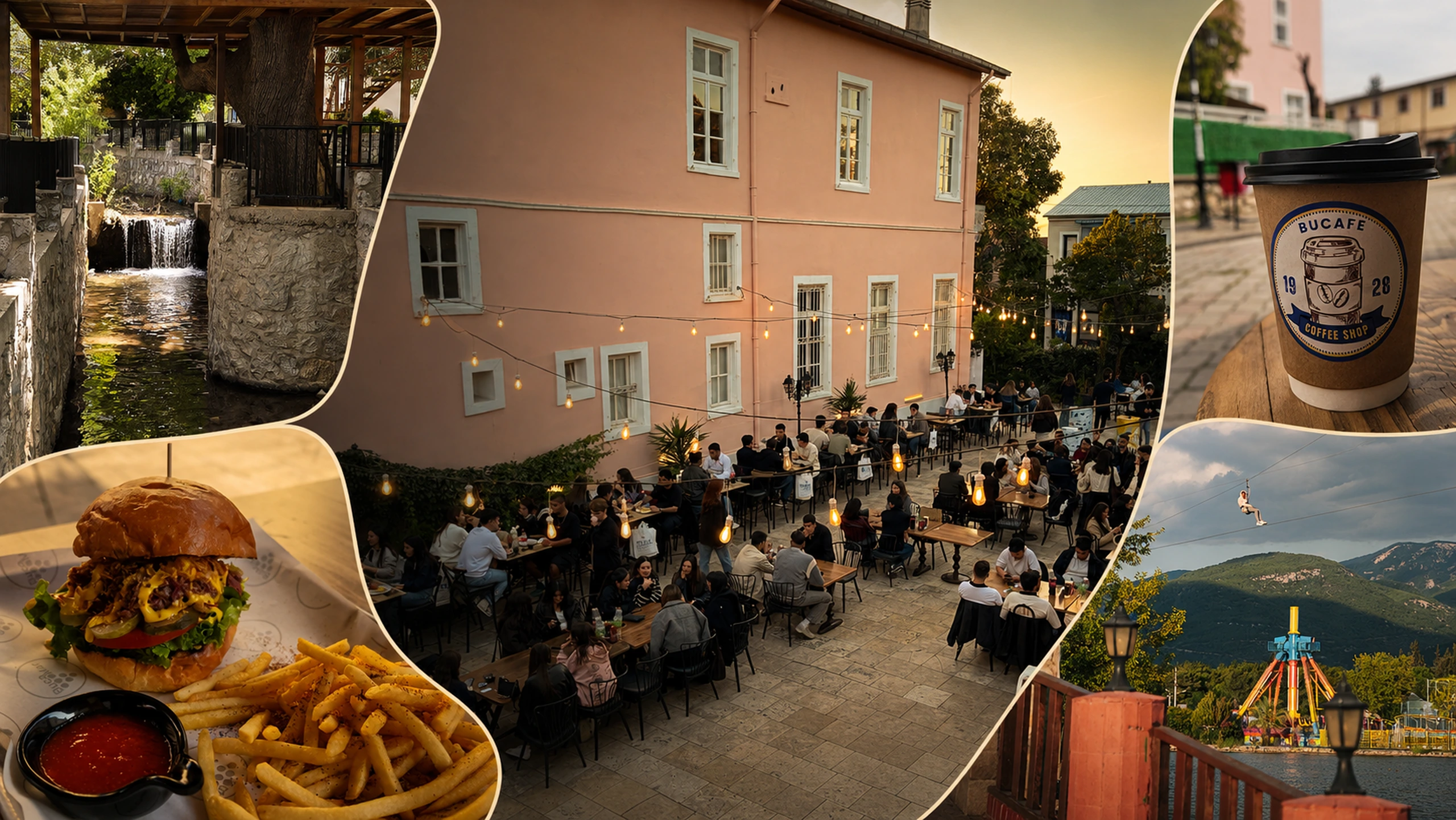 Boudja Gastro, Bucafe 1928 ve Buca Gölet tesisleri